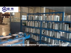 Fibra de vidrio FRP tanque de almacenamiento de agua ablandador de agua 50 kg peso por encima del suelo